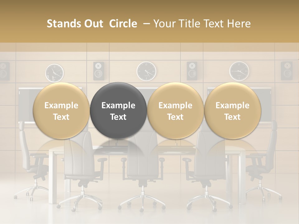 Empty Nobody Business PowerPoint Template