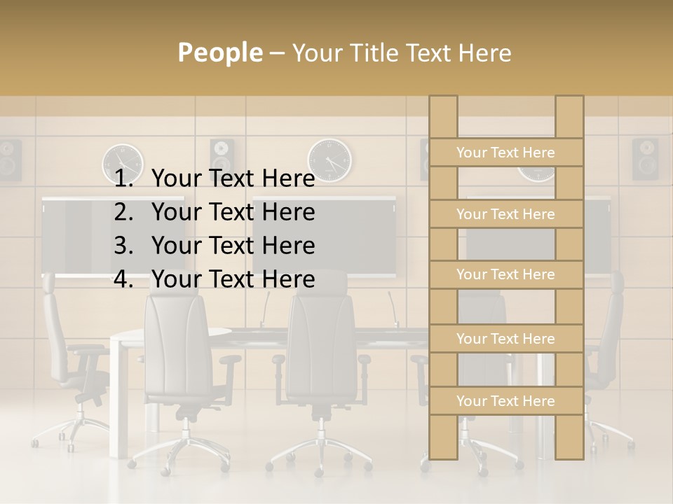 Empty Nobody Business PowerPoint Template