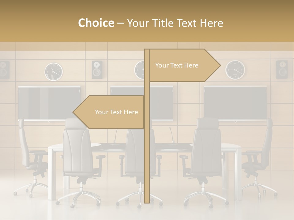Empty Nobody Business PowerPoint Template