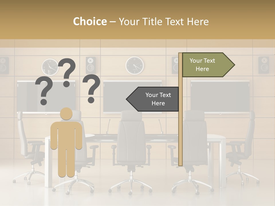Empty Nobody Business PowerPoint Template