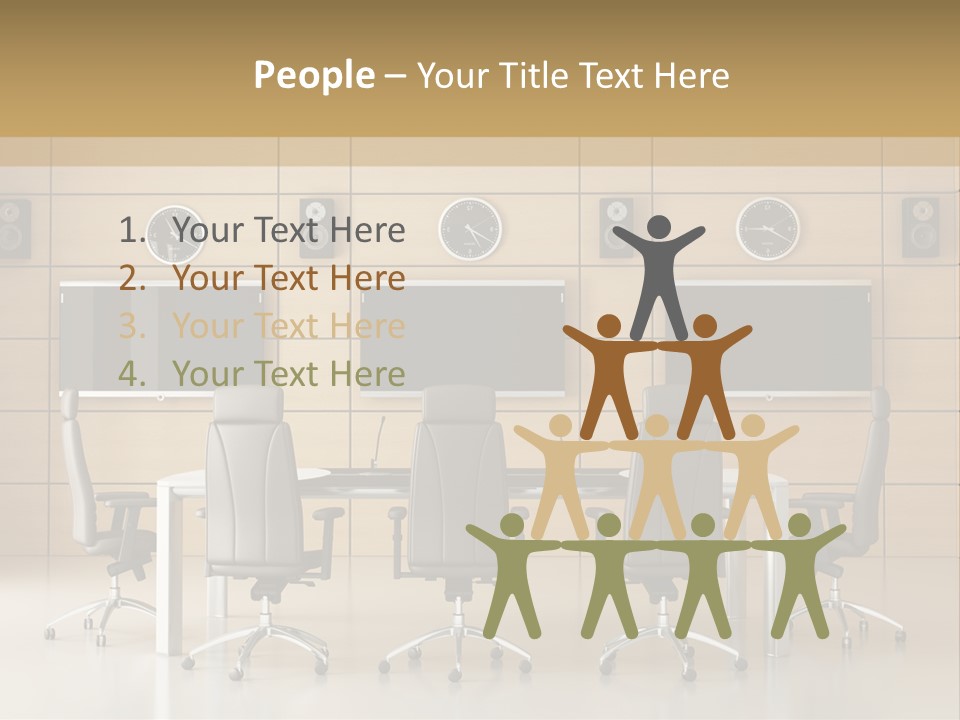 Empty Nobody Business PowerPoint Template