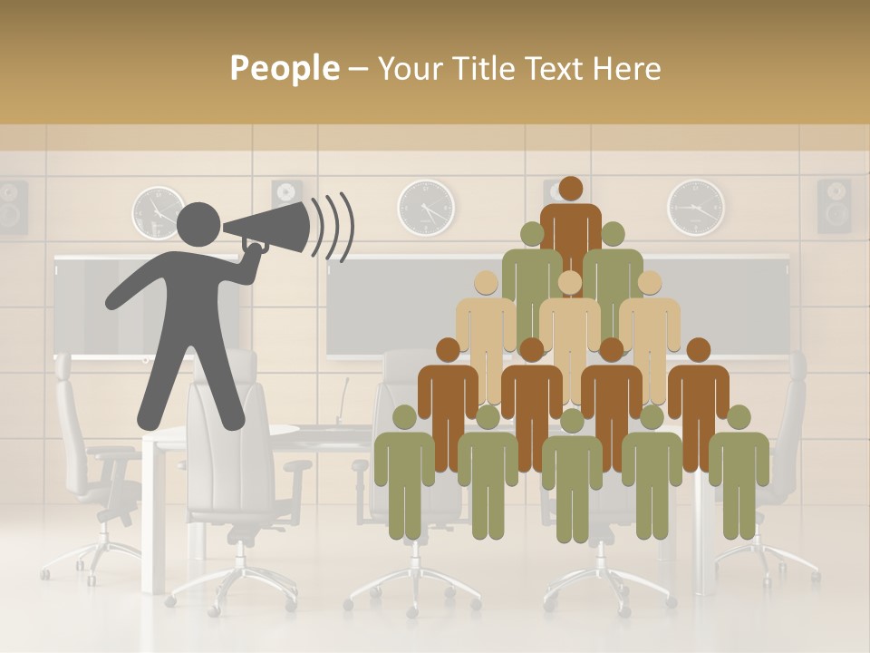 Empty Nobody Business PowerPoint Template