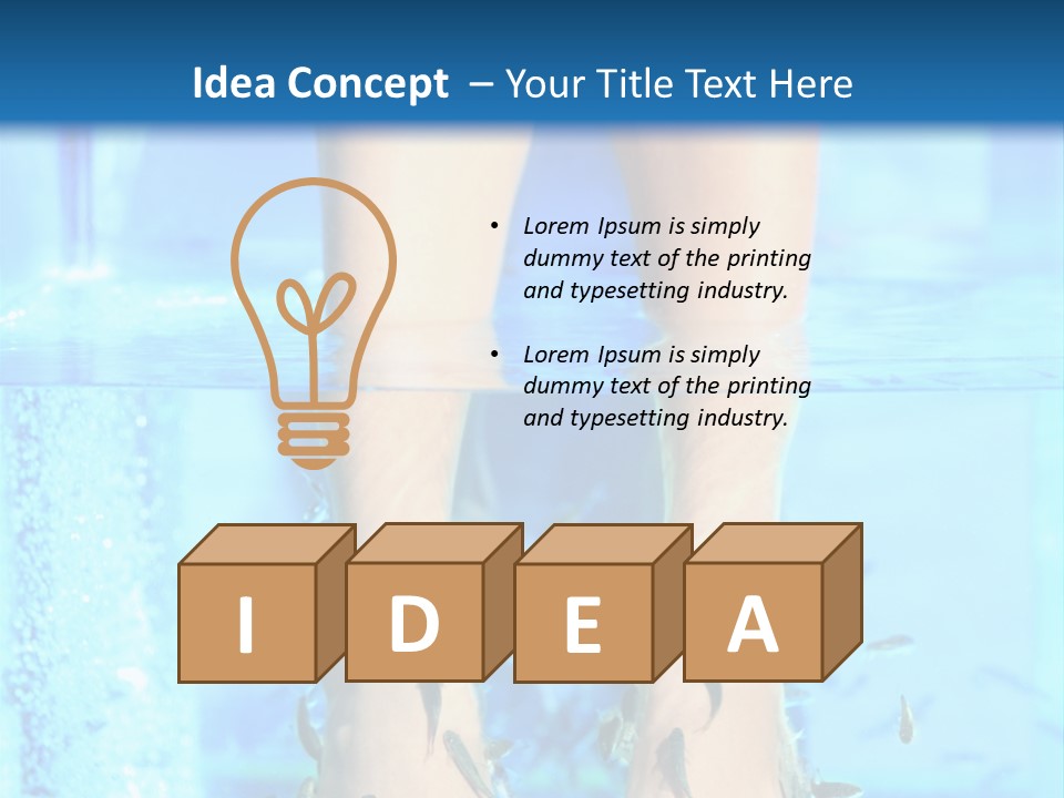 Cleansing Human Person PowerPoint Template