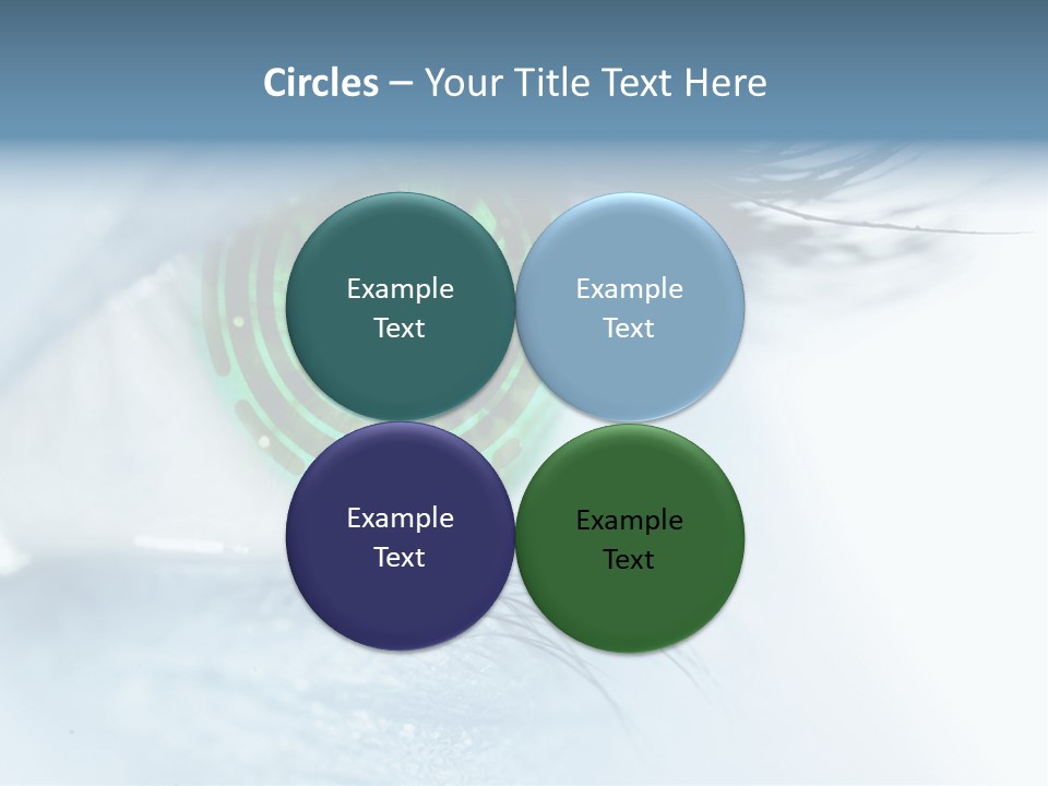 Robot Background Motherboard PowerPoint Template