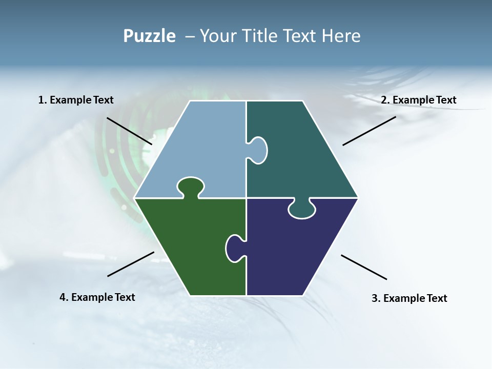 Robot Background Motherboard PowerPoint Template