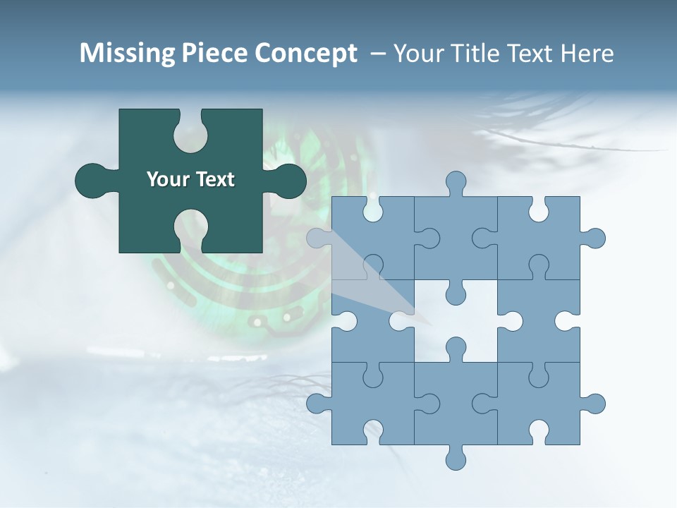 Robot Background Motherboard PowerPoint Template