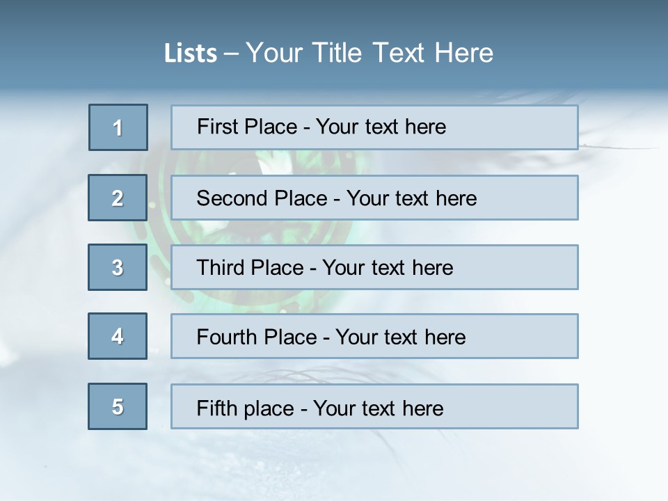 Robot Background Motherboard PowerPoint Template