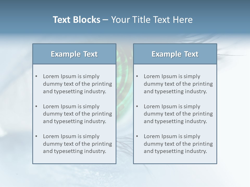 Robot Background Motherboard PowerPoint Template