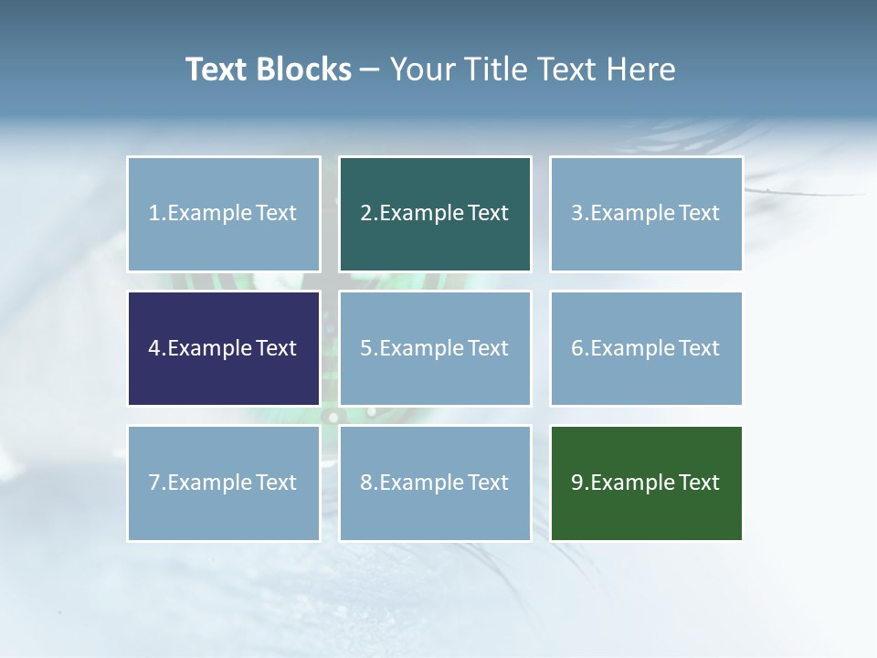 Robot Background Motherboard PowerPoint Template