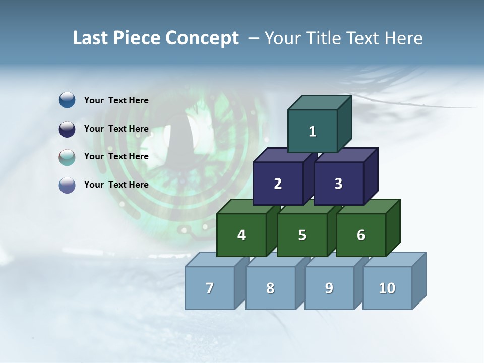 Robot Background Motherboard PowerPoint Template