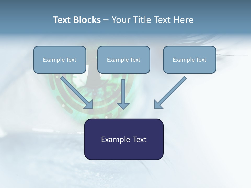 Robot Background Motherboard PowerPoint Template