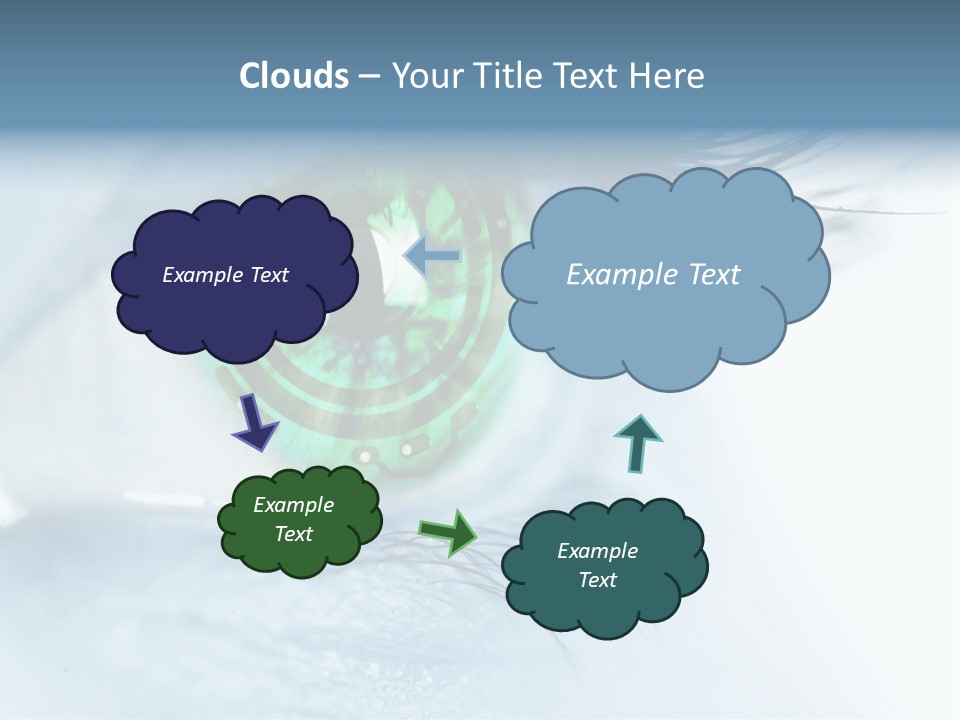 Robot Background Motherboard PowerPoint Template