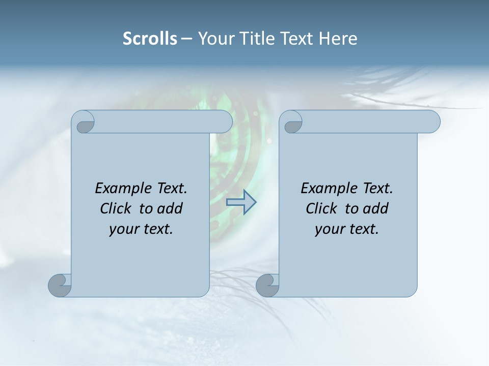 Robot Background Motherboard PowerPoint Template