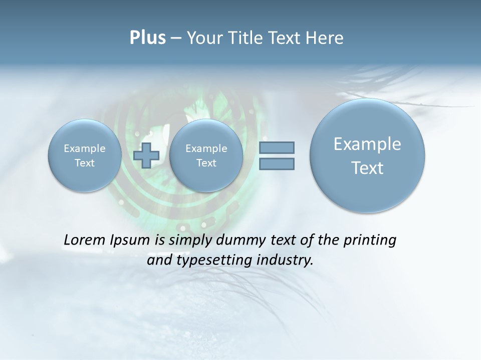 Robot Background Motherboard PowerPoint Template
