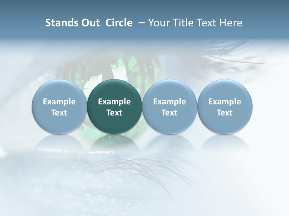 Robot Background Motherboard PowerPoint Template