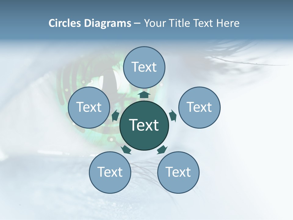 Robot Background Motherboard PowerPoint Template