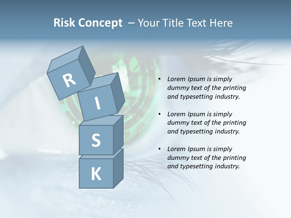 Robot Background Motherboard PowerPoint Template