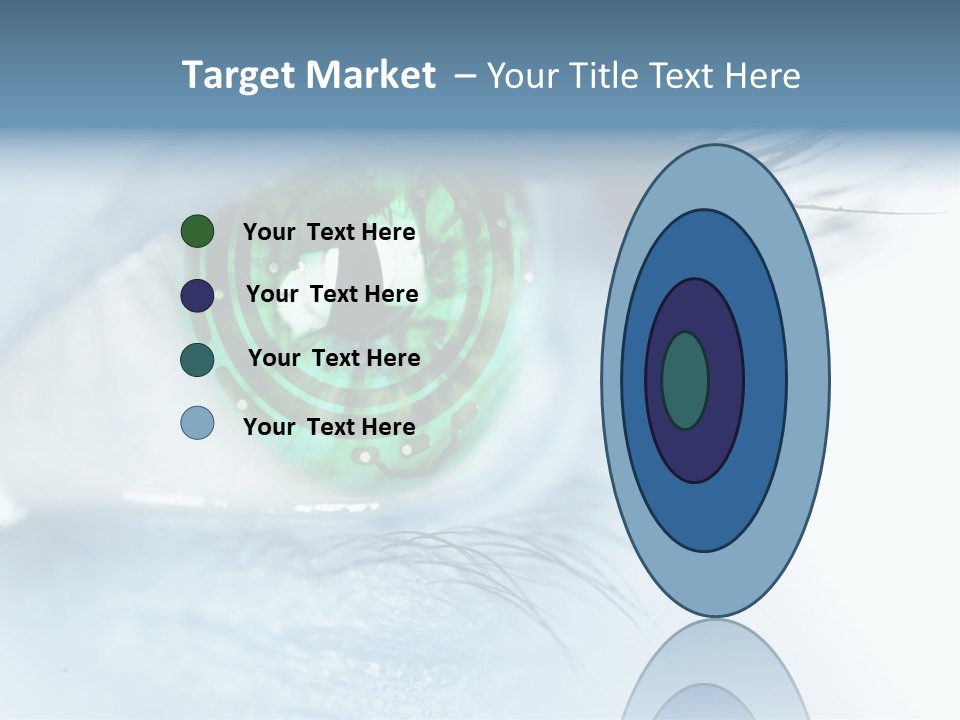 Robot Background Motherboard PowerPoint Template