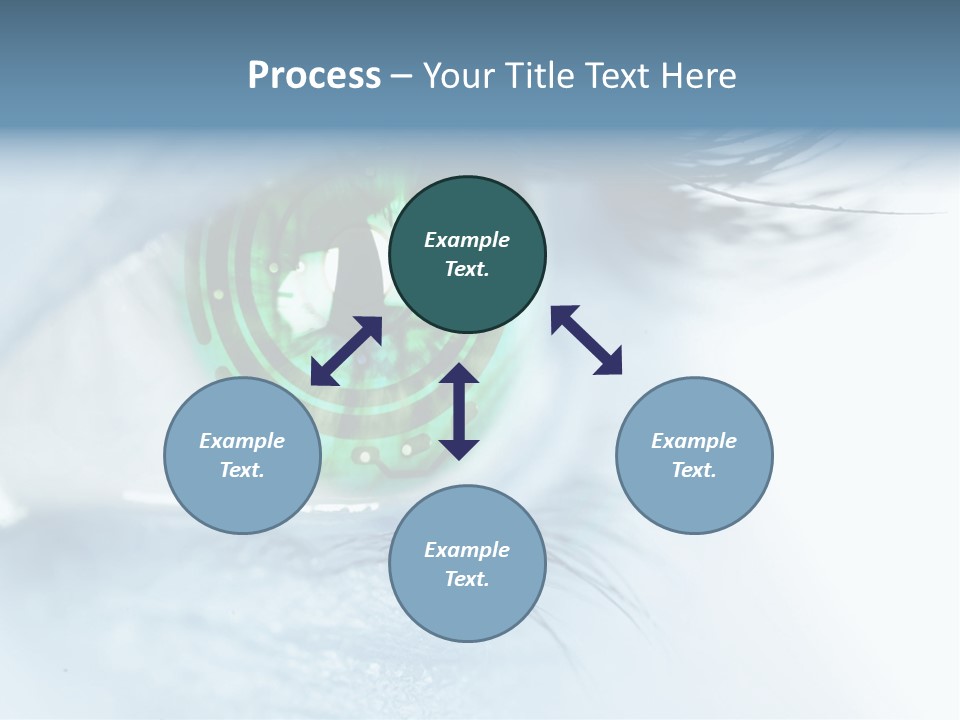 Robot Background Motherboard PowerPoint Template