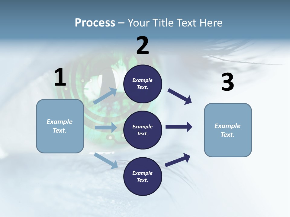 Robot Background Motherboard PowerPoint Template