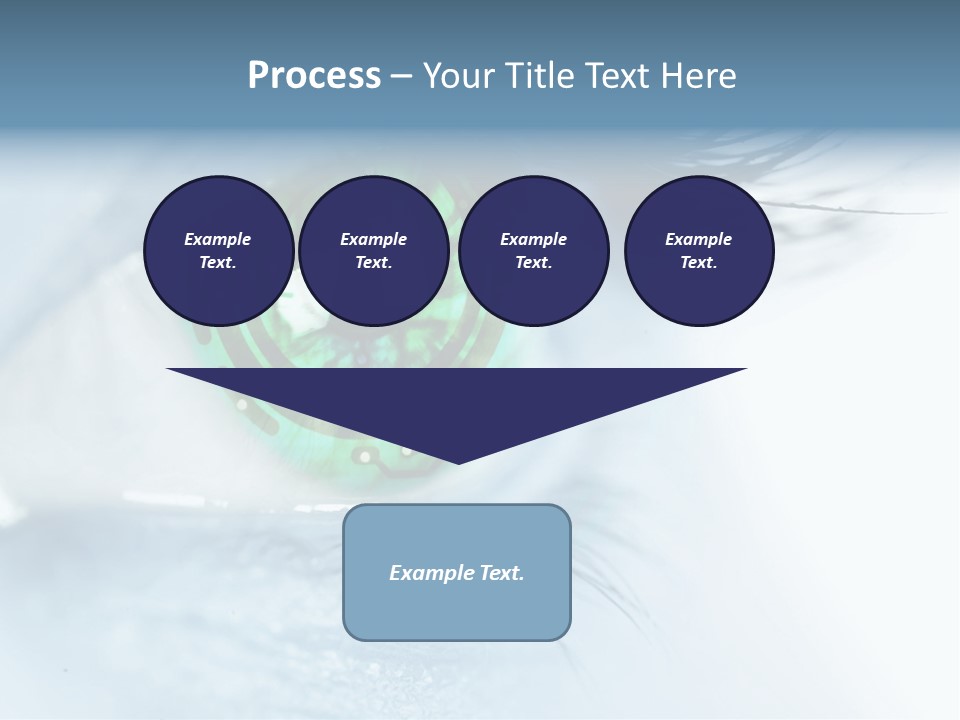 Robot Background Motherboard PowerPoint Template