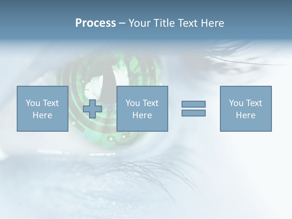 Robot Background Motherboard PowerPoint Template