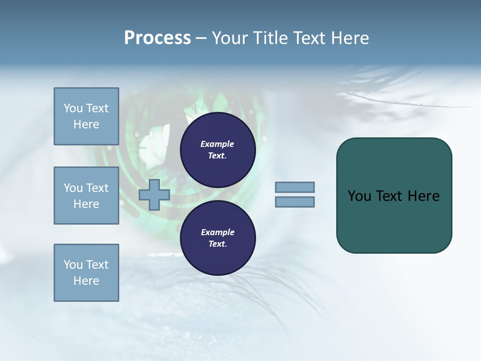 Robot Background Motherboard PowerPoint Template