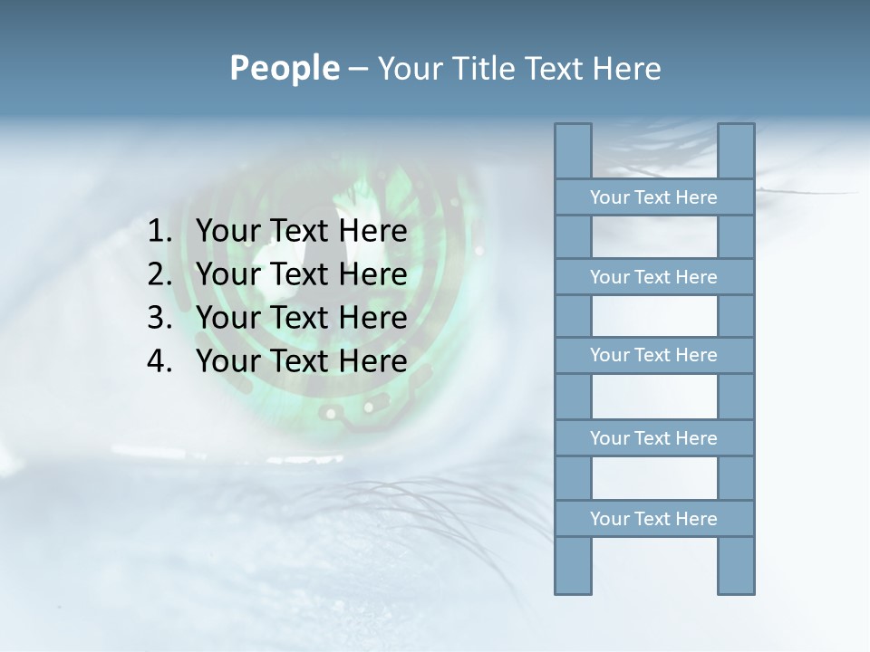 Robot Background Motherboard PowerPoint Template