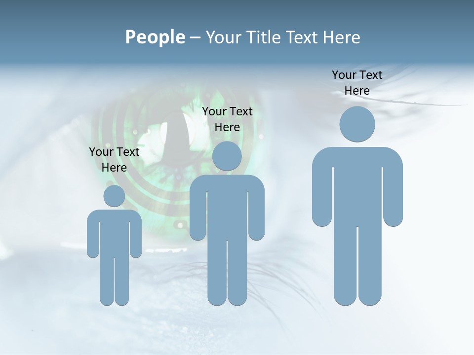 Robot Background Motherboard PowerPoint Template