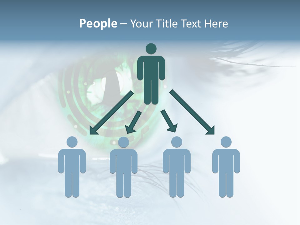 Robot Background Motherboard PowerPoint Template