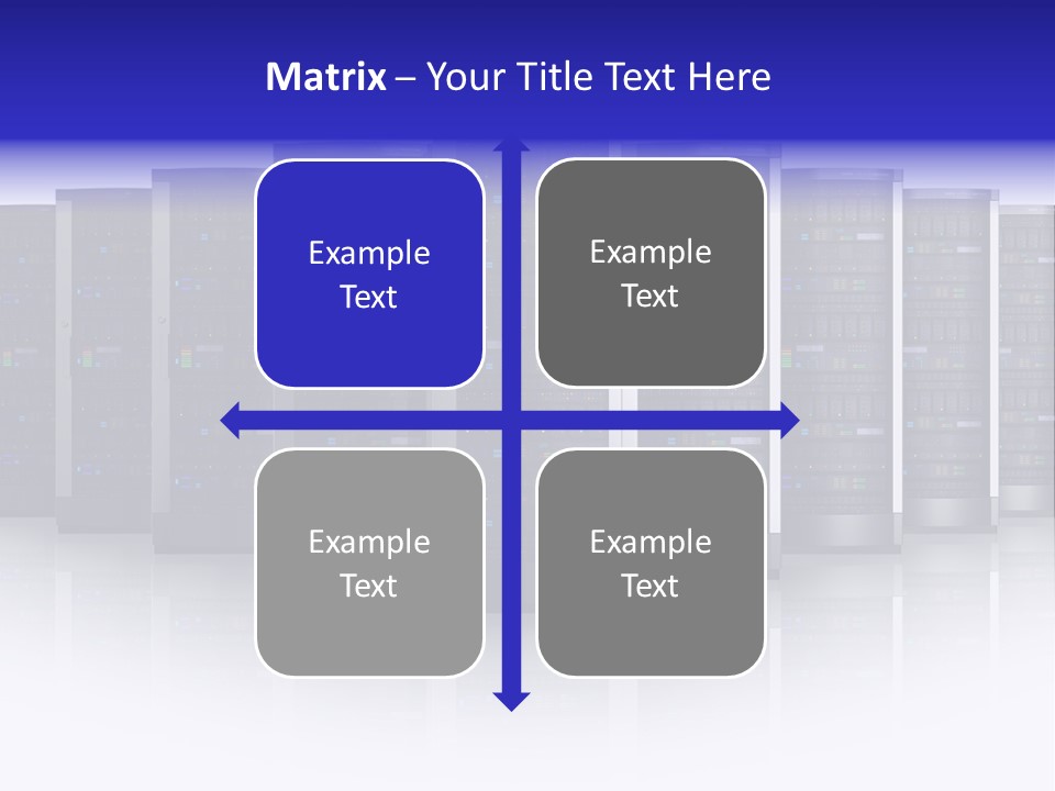 Firewall White Equipment PowerPoint Template