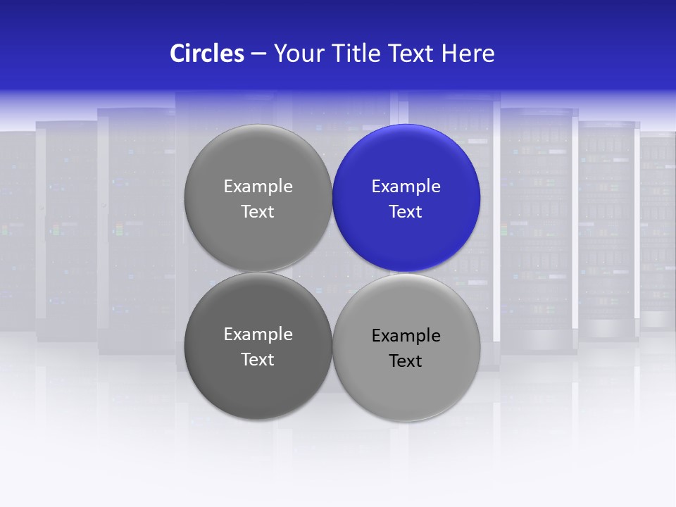 Firewall White Equipment PowerPoint Template