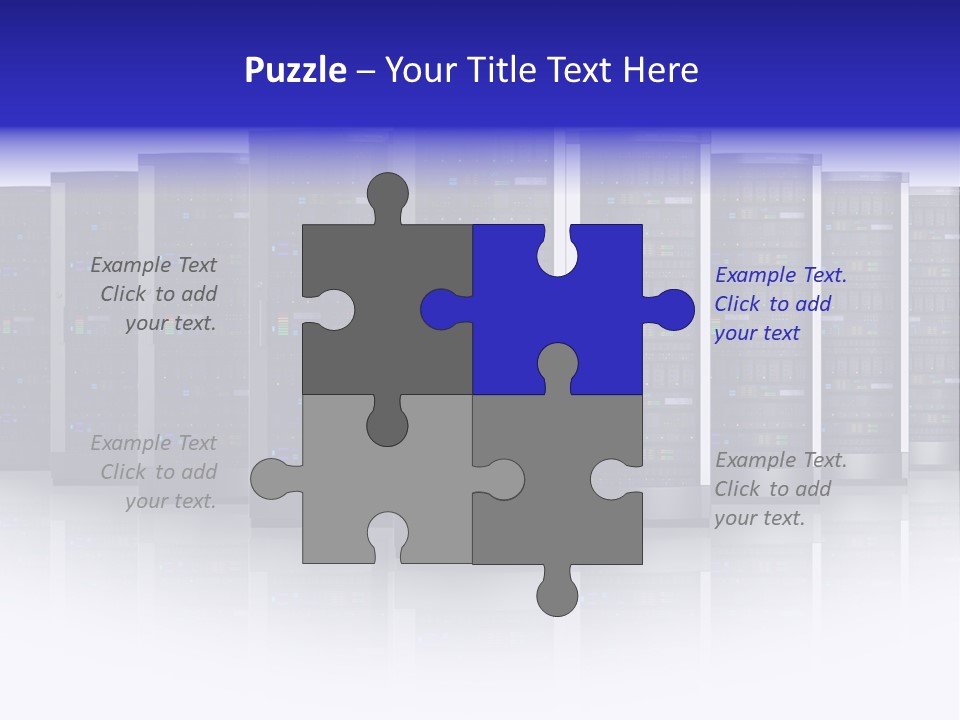 Firewall White Equipment PowerPoint Template