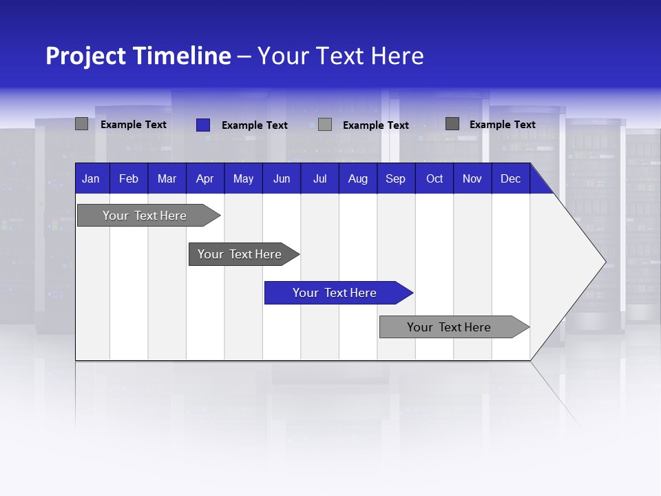 Firewall White Equipment PowerPoint Template