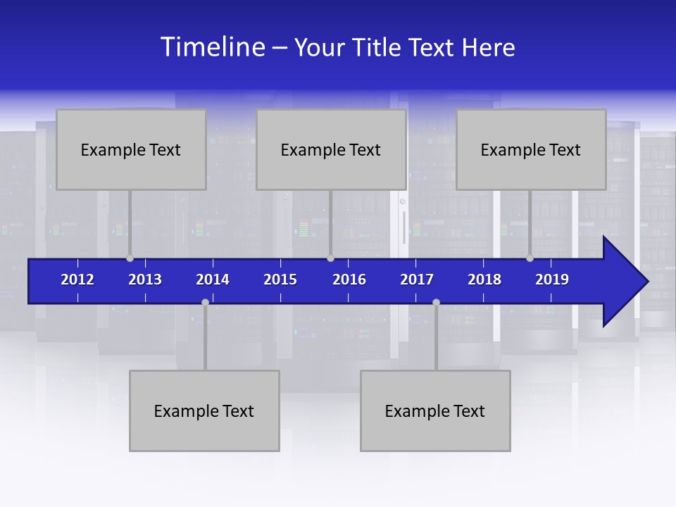 Firewall White Equipment PowerPoint Template