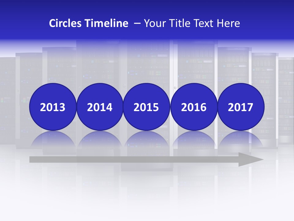Firewall White Equipment PowerPoint Template
