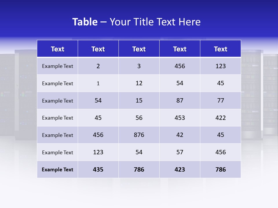 Firewall White Equipment PowerPoint Template