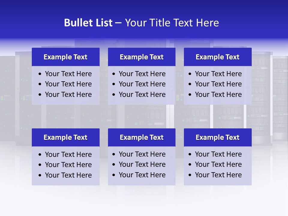 Firewall White Equipment PowerPoint Template