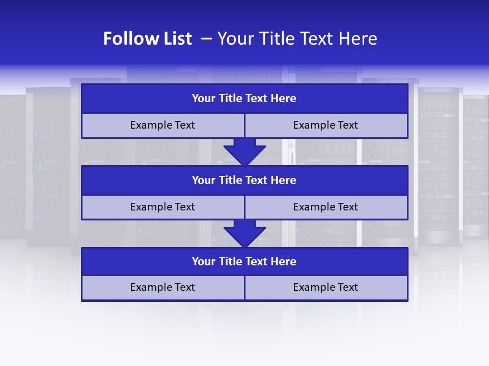 Firewall White Equipment PowerPoint Template