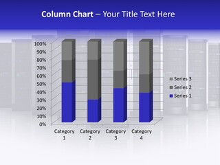 Firewall White Equipment PowerPoint Template