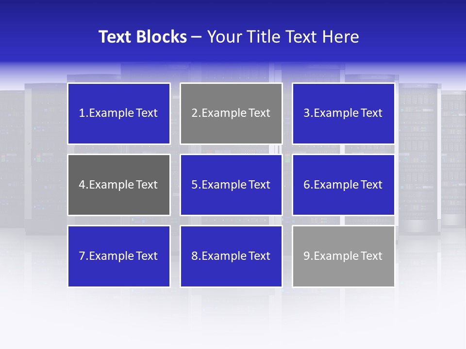 Firewall White Equipment PowerPoint Template