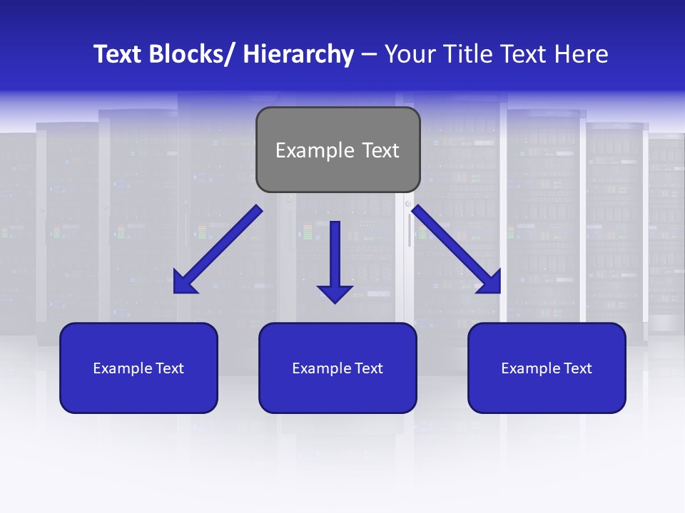 Firewall White Equipment PowerPoint Template