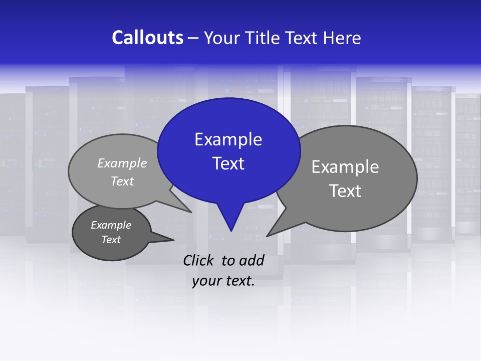 Firewall White Equipment PowerPoint Template