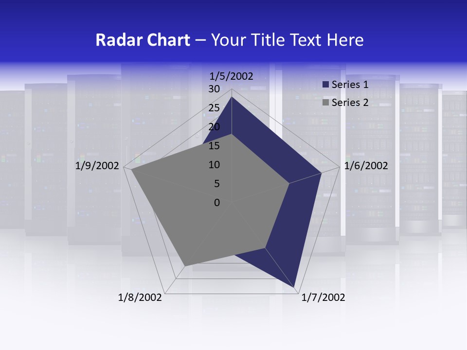 Firewall White Equipment PowerPoint Template