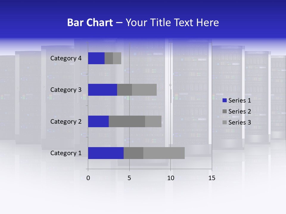 Firewall White Equipment PowerPoint Template