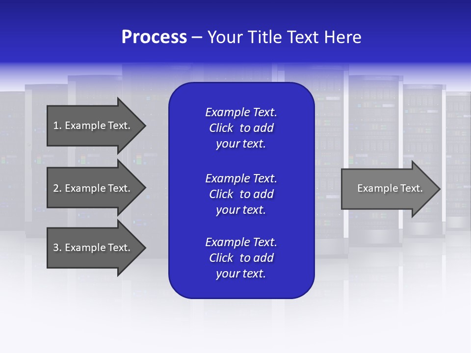 Firewall White Equipment PowerPoint Template