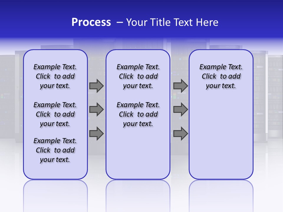 Firewall White Equipment PowerPoint Template