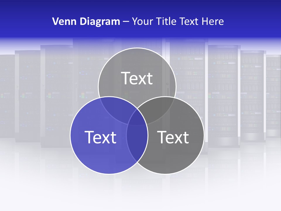 Firewall White Equipment PowerPoint Template