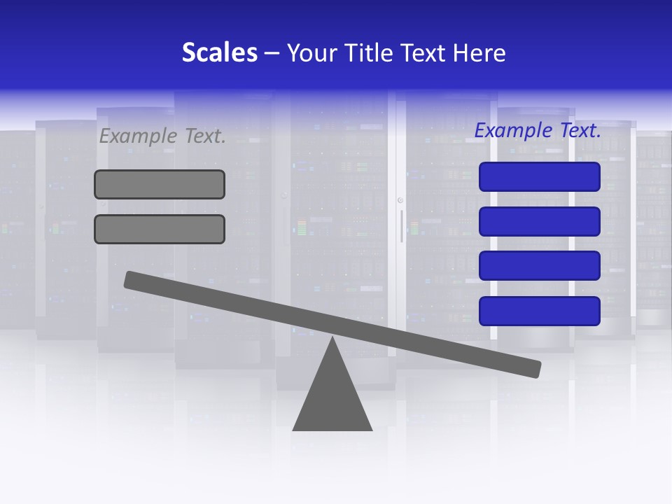 Firewall White Equipment PowerPoint Template
