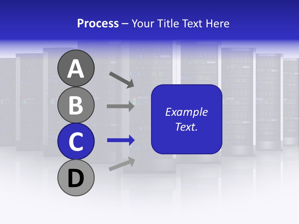 Firewall White Equipment PowerPoint Template